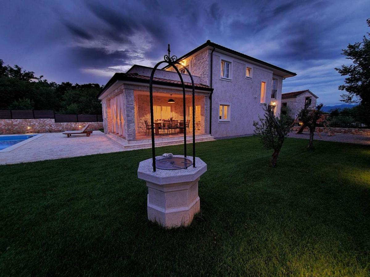 Villa Lulu Kamena Villa S Maslinikom Otok Krk Dobrinj Selo Gostinjac Krk Town Εξωτερικό φωτογραφία